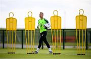 9 June 2019; James Talbot during a Republic of Ireland training session at the FAI National Training Centre in Abbotstown, Dublin. Photo by Stephen McCarthy/Sportsfile