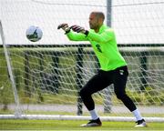 9 June 2019; Darren Randolph during a Republic of Ireland training session at the FAI National Training Centre in Abbotstown, Dublin. Photo by Stephen McCarthy/Sportsfile