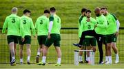 9 June 2019; David McGoldrick during a Republic of Ireland training session at the FAI National Training Centre in Abbotstown, Dublin. Photo by Stephen McCarthy/Sportsfile