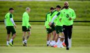 9 June 2019; David McGoldrick during a Republic of Ireland training session at the FAI National Training Centre in Abbotstown, Dublin. Photo by Stephen McCarthy/Sportsfile