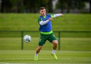 9 June 2019; Scott Hogan during a Republic of Ireland training session at the FAI National Training Centre in Abbotstown, Dublin. Photo by Stephen McCarthy/Sportsfile