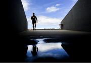 9 June 2019; Ger Egan of Westmeath walks the pitch prior to the GAA Football All-Ireland Senior Championship Round 1 match between Westmeath and Waterford at TEG Cusack Park in Mullingar, Westmeath. Photo by Harry Murphy/Sportsfile