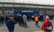 9 June 2019; Supporters queing outside the ground before the Ulster GAA Football Senior Championship Semi-Final Replay match between Cavan and Armagh at St Tiarnach's Park in Clones, Monaghan. Photo by Oliver McVeigh/Sportsfile