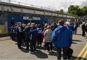 9 June 2019; Supporters queing outside the ground before the Ulster GAA Football Senior Championship Semi-Final Replay match between Cavan and Armagh at St Tiarnach's Park in Clones, Monaghan. Photo by Oliver McVeigh/Sportsfile