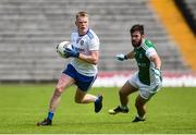 9 June 2019; Ryan McAnespie of Monaghan in action against Kane Connor of Fermanagh during the GAA Football All-Ireland Senior Championship Round 1 match between Monaghan and Fermanagh at St Tiarnach's Park in Clones, Monaghan. Photo by Oliver McVeigh/Sportsfile