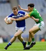 9 June 2019; Paul Kingston of Laois in action against Séamus Lavin of Meath during the Leinster GAA Football Senior Championship Semi-Final match between Meath and Laois at Croke Park in Dublin. Photo by Piaras Ó Mídheach/Sportsfile