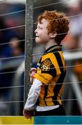 9 June 2019; Kilkenny supporter Derek Corrigan, aged 7, from Gowran, Co Kilkenny, during the Leinster GAA Hurling Senior Championship Round 4 match between Kilkenny and Galway at Nowlan Park in Kilkenny. Photo by Daire Brennan/Sportsfile