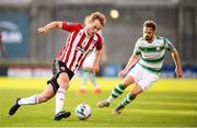 8 June 2019; Greg Sloggett of Derry City during the SSE Airtricity League Premier Division match between Shamrock Rovers and Derry City at Tallaght Stadium in Dublin. Photo by Stephen McCarthy/Sportsfile