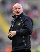 8 June 2019; Donegal manager Declan Bonner during the Ulster GAA Football Senior Championship semi-final match between Donegal and Tyrone at Kingspan Breffni Park in Cavan. Photo by Ramsey Cardy/Sportsfile