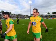 8 June 2019; Ryan McHugh, left, and Michael Murphy of Donegal following the Ulster GAA Football Senior Championship semi-final match between Donegal and Tyrone at Kingspan Breffni Park in Cavan. Photo by Ramsey Cardy/Sportsfile