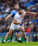 9 June 2019; Fergal Conway of Kildare in action against Cormac Costello of Dublin during the Leinster GAA Football Senior Championship Semi-Final match between Dublin and Kildare at Croke Park in Dublin. Photo by Piaras Ó Mídheach/Sportsfile