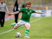 9 June 2019; Connor Ronan of Republic of Ireland in action during the 2019 Maurice Revello Toulon Tournament match between Bahrain and Republic of Ireland at Stade Jules Ladoumègue in Vitrolles, France. Photo by Alexandre Dimou/Sportsfile