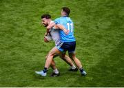 9 June 2019; Fergal Conway of Kildare in action against Cormac Costello of Dublin during the Leinster GAA Football Senior Championship semi-final match between Dublin and Kildare at Croke Park in Dublin. Photo by Stephen McCarthy/Sportsfile