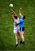 9 June 2019; John Small of Dublin in action against Fergal Conway of Kildare during the Leinster GAA Football Senior Championship semi-final match between Dublin and Kildare at Croke Park in Dublin. Photo by Stephen McCarthy/Sportsfile