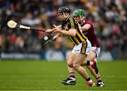 9 June 2019; Richie Hogan of Kilkenny is tackled by David Burke of Galway during the Leinster GAA Hurling Senior Championship Round 4 match between Kilkenny and Galway at Nowlan Park in Kilkenny. Photo by Ray McManus/Sportsfile