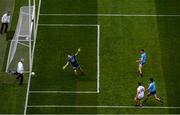 9 June 2019; Ben McCormack of Kildare shoots wide during the Leinster GAA Football Senior Championship semi-final match between Dublin and Kildare at Croke Park in Dublin. Photo by Stephen McCarthy/Sportsfile