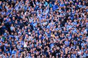 9 June 2019; Dublin supporters during the Leinster GAA Football Senior Championship semi-final match between Dublin and Kildare at Croke Park in Dublin. Photo by Stephen McCarthy/Sportsfile