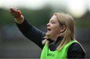 9 June 2019; Armagh joint-manager Lorraine McCaffrey during the TG4 Ulster Ladies Senior Football Championship Semi-Final match between Armagh and Monaghan at Pairc Esler in Newry, Down. Photo by David Fitzgerald/Sportsfile