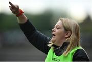 9 June 2019; Armagh joint-manager Lorraine McCaffrey during the TG4 Ulster Ladies Senior Football Championship Semi-Final match between Armagh and Monaghan at Pairc Esler in Newry, Down. Photo by David Fitzgerald/Sportsfile