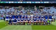 9 June 2019; The Laois squad before the Leinster GAA Football Senior Championship Semi-Final match between Meath and Laois at Croke Park in Dublin. Photo by Piaras Ó Mídheach/Sportsfile