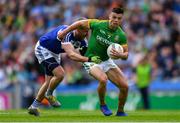9 June 2019; Gavin McCoy of Meath in action against Denis Booth of Laois during the Leinster GAA Football Senior Championship Semi-Final match between Meath and Laois at Croke Park in Dublin. Photo by Piaras Ó Mídheach/Sportsfile