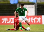 9 June 2019; Aaron Connolly of Ireland in action against Ahmed Mohamed of Bahrain during the 2019 Maurice Revello Toulon Tournament match between Bahrain and Republic of Ireland at Jules Ladoumegue stadium in Vitrolles, France.