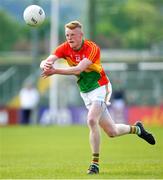 9 June 2019; Conor Doyle of Carlow during the GAA Football All-Ireland Senior Championship Round 1 match between Carlow and Longford at Netwatch Cullen Park in Carlow. Photo by Ramsey Cardy/Sportsfile