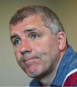 10 June 2019; Galway manager Kevin Walsh during a press conference at Loughrea Hotel and Spa in Loughrea, Galway. Photo by David Fitzgerald/Sportsfile