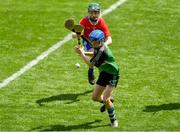 10 June 2019; Senan Bolger of St Mary's BNS, Lucan, in action against Oran Rowley of Belgrove Senior BNS, Clontarf, in the Corn Herald Final during the Allianz Cumann na mBunscol Finals 2019 at Croke Park in Dublin. Photo by Piaras Ó Mídheach/Sportsfile