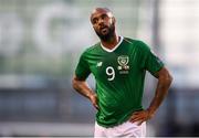 10 June 2019; David McGoldrick of Republic of Ireland reacts during the UEFA EURO2020 Qualifier Group D match between Republic of Ireland and Gibraltar at Aviva Stadium, Lansdowne Road in Dublin. Photo by Stephen McCarthy/Sportsfile