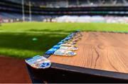 11 June 2019; Winners medals during the Allianz Cumann na mBunscol Finals 2019 Croke Park in Dublin. Photo by Eóin Noonan/Sportsfile