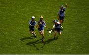 11 June 2019; Colm Kenny of St. Michael's College JS, Ailesbury Road, Dublin in action against Luca Kelly of St. Bridgets BNS, Foxrock, Dublin during the Allianz Cumann na mBunscol Finals 2019 Croke Park in Dublin. Photo by Eóin Noonan/Sportsfile