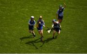 11 June 2019; Colm Kenny of St. Michael's College JS, Ailesbury Road, Dublin in action against Luca Kelly of St. Bridgets BNS, Foxrock, Dublin during the Allianz Cumann na mBunscol Finals 2019 Croke Park in Dublin. Photo by Eóin Noonan/Sportsfile