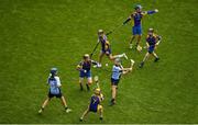 11 June 2019; Tom Hogan of St. Michael's College JS, Ailesbury Road, Dublin in action against Luca Kelly of St. Bridgets BNS, Foxrock, Dublin during the Allianz Cumann na mBunscol Finals 2019 Croke Park in Dublin. Photo by Eóin Noonan/Sportsfile