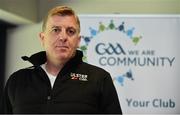 11 June 2019; GAA International Wheelchair Representative team head coach Paul Callaghan, speaking at the announcement of the first ever GAA International Wheelchair representative team at Croke Park in Dublin. Photo by Sam Barnes/Sportsfile