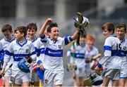 11 June 2019; David O'Connell from Scoil Mhuire BNS, Marino, Dublin celebrates after winning the Corn Herald final during the Allianz Cumann na mBunscol Finals 2019 Croke Park in Dublin. Photo by Eóin Noonan/Sportsfile