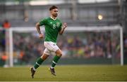 10 June 2019; Sean Maguire of Republic of Ireland during the UEFA EURO2020 Qualifier Group D match between Republic of Ireland and Gibraltar at Aviva Stadium, Lansdowne Road in Dublin. Photo by Stephen McCarthy/Sportsfile