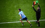 9 June 2019; Rory O'Carroll of Dublin comes onto the pitch during the Leinster GAA Football Senior Championship semi-final match between Dublin and Kildare at Croke Park in Dublin. Photo by Stephen McCarthy/Sportsfile