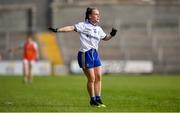 9 June 2019; Maeve Monaghan of Monaghan during the TG4 Ulster Ladies Senior Football Championship Semi-Final match between Armagh and Monaghan at Pairc Esler in Newry, Down. Photo by David Fitzgerald/Sportsfile