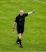 8 June 2019; Referee Barry Cassidy during the GAA Football All-Ireland Senior Championship Round 1 match between  Leitrim and Wicklow at Avantcard Páirc Seán Mac Diarmada in Carrick-on-Shannon, Leitrim. Photo by David Fitzgerald/Sportsfile