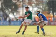 12 June 2019; David McCann of Ireland passes the ball during the World Rugby U20 Championship Pool B match between Ireland and Italy at Club De Rugby Ateneo Inmaculada, Santa Fe in Argentina. Photo by Florencia Tan Jun/Sportsfile