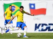 12 June 2019; Murilo Cerqueira of Brazil in action during the 2019 Maurice Revello Toulon Tournament Semi-Final match between  Brazil and Republic of Ireland at Stade De Lattre in Aubagne, France. Photo by Alexandre Dimou/Sportsfile