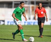 12 June 2019; Adam Idah of Ireland in action during the 2019 Maurice Revello Toulon Tournament Semi-Final match between Brazil and Republic of Ireland at Stade De Lattre in Aubagne, France. Photo by Alexandre Dimou