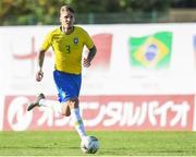 12 June 2019; Lyanco Evangelista of Brazil in action during the 2019 Maurice Revello Toulon Tournament Semi-Final match between  Brazil and Republic of Ireland at Stade De Lattre in Aubagne, France. Photo by Alexandre Dimou