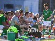 12 June 2019; Aaron Connolly of Ireland looks dejected after being subbed during the 2019 Maurice Revello Toulon Tournament Semi-Final match between  Brazil and Republic of Ireland at Stade De Lattre in Aubagne, France. Photo by Alexandre Dimou