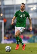 10 June 2019; Shane Duffy of Republic of Ireland during the UEFA EURO2020 Qualifier Group D match between Republic of Ireland and Gibraltar at the Aviva Stadium, Lansdowne Road in Dublin. Photo by Harry Murphy/Sportsfile