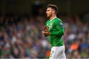 10 June 2019; Scott Hogan of Republic of Ireland during the UEFA EURO2020 Qualifier Group D match between Republic of Ireland and Gibraltar at the Aviva Stadium, Lansdowne Road in Dublin. Photo by Harry Murphy/Sportsfile