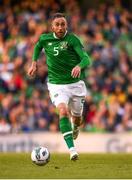 10 June 2019; Richard Keogh of Republic of Ireland during the UEFA EURO2020 Qualifier Group D match between Republic of Ireland and Gibraltar at the Aviva Stadium, Lansdowne Road in Dublin. Photo by Harry Murphy/Sportsfile