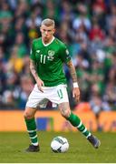 10 June 2019; James McClean of Republic of Ireland during the UEFA EURO2020 Qualifier Group D match between Republic of Ireland and Gibraltar at the Aviva Stadium, Lansdowne Road in Dublin. Photo by Harry Murphy/Sportsfile