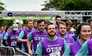 12 June 2019; Competitors at the start of the Grant Thornton Corporate 5K Team Challenge, Cork City, The South Mall in Cork City. Photo by Piaras Ó Mídheach/Sportsfile